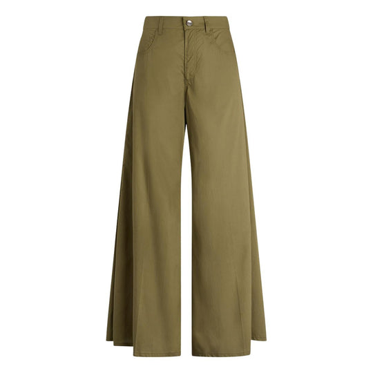 Liu-Jo Women's Flare Pants Green