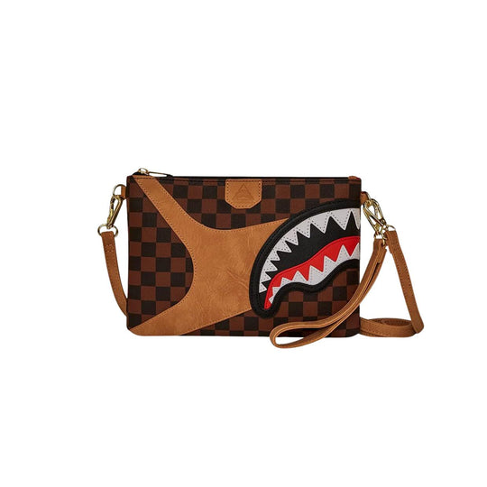 Clutch Sprayground Hennyville Braun Mehrfarbig