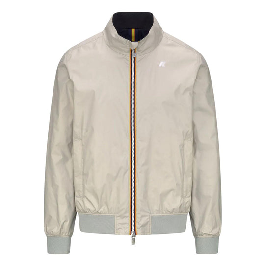 Men's K-Way Arsene Plus.2 Reversible Jacket Beige / Blue