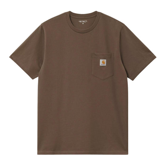 T-shirt Uomo Carhartt WIP S/S Pocket Marrone