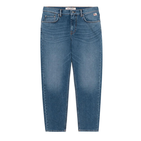 Jeans Uomo Roy Roger'S Dapper Carot Denim Medio Chiaro