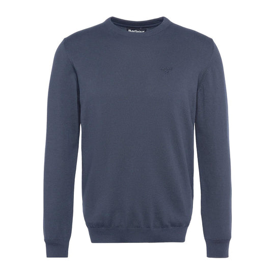 Maglia Uomo Barbour Pima Cotton Crew Blu