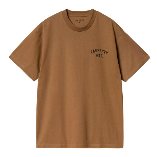 T-shirt Uomo Carhartt WIP S/S Cabinetry Marrone