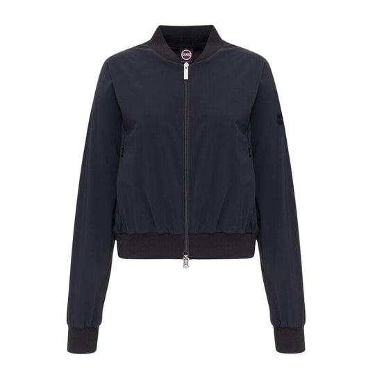 Giubbino Donna Colmar Bomber Crop Nero