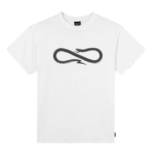 T-shirt Uomo Propaganda Logo Classic Bianco / Nero