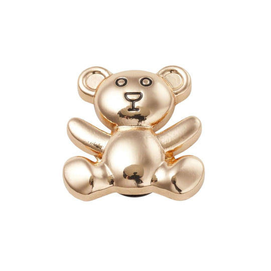 Jibbitz Crocs Gold Teddy Bear