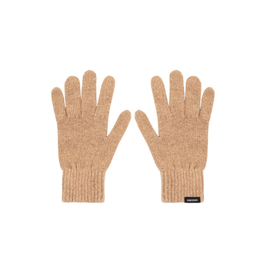 Unisex Colmar Melange Gloves Camel