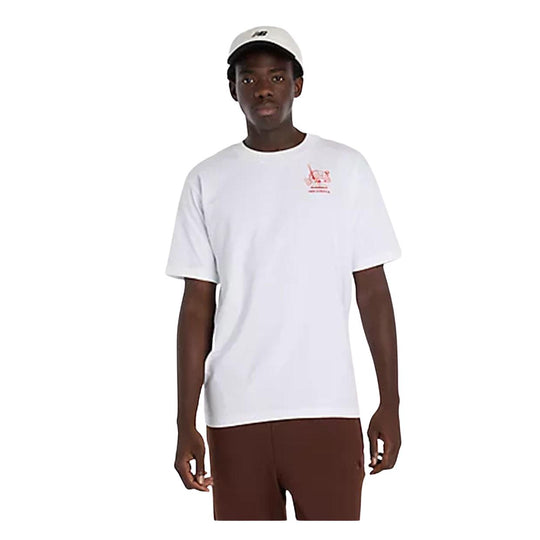 T-Shirt Uomo The North Face Ramen S/S Bianco