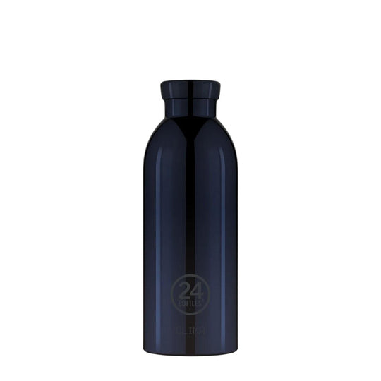 24 Bottles Clima 500ml Glossy Black Water Bottle