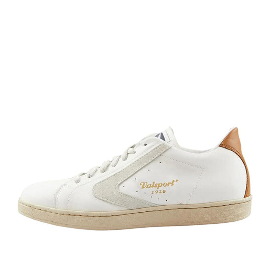 Sneakers Herren Valsport Tournament Mix Weiß Creme / Cognac