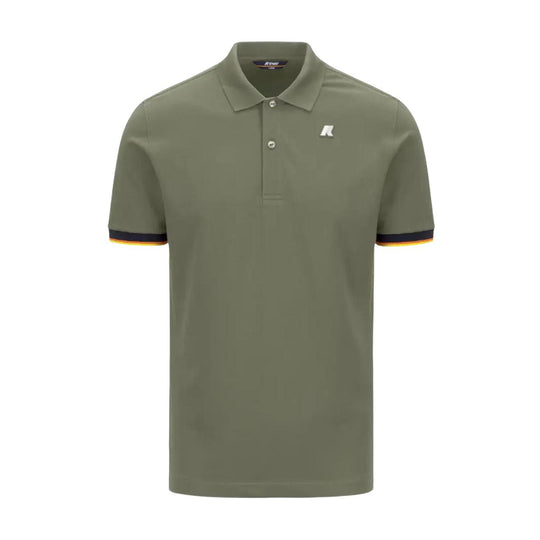 Men's Polo K-Way Vincent Pique Green