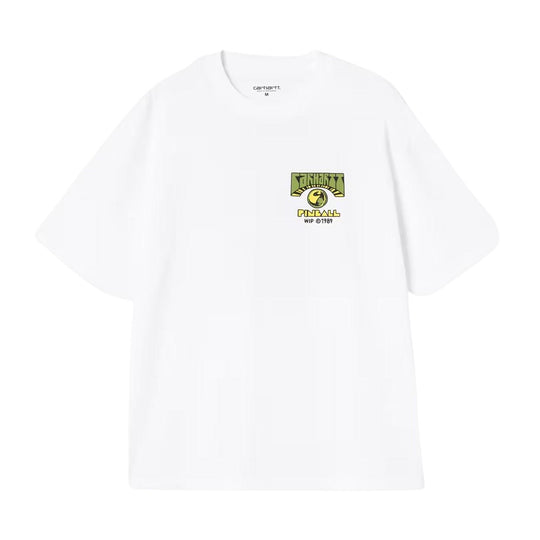 Herren-T-Shirt Carhartt S/S Pinball Weiß