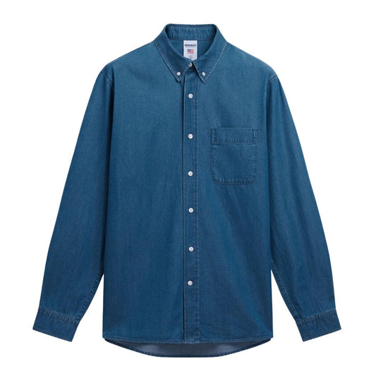 camicia Uomo Sebago Benjamin Denim