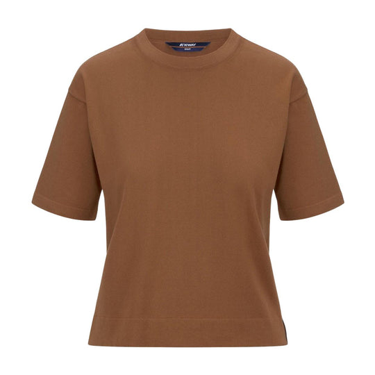 Maglia Donna K-Way Esmer Marrone