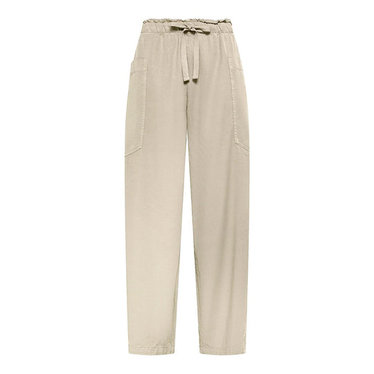 Pantalone Donna Deha Balloon In Twill Beige