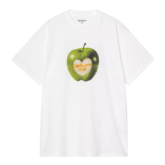 T-Shirt Uomo Carhartt Wip S/S Spirals Bianco