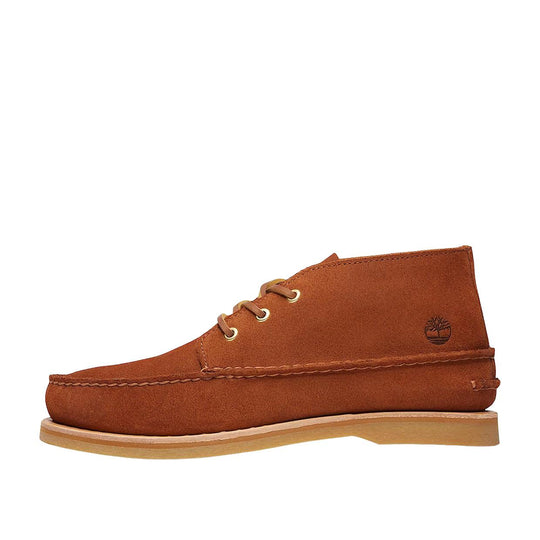 Stivaletto Uomo Timberland Crafted Boat Mid Vibram Tabacco