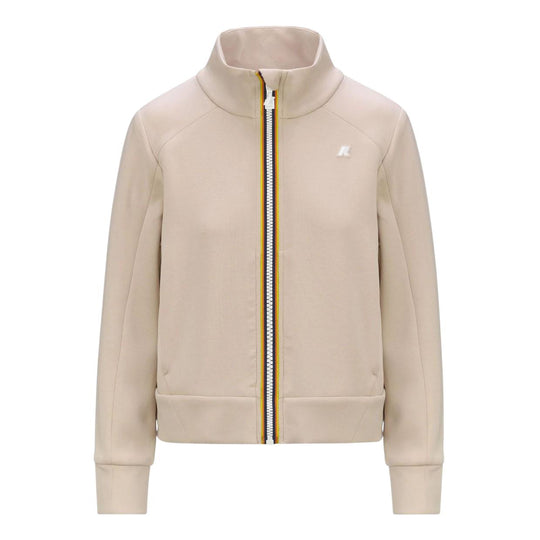 Damen-Sweatshirt K-Way Alara Light Spacer Rosa Cipria