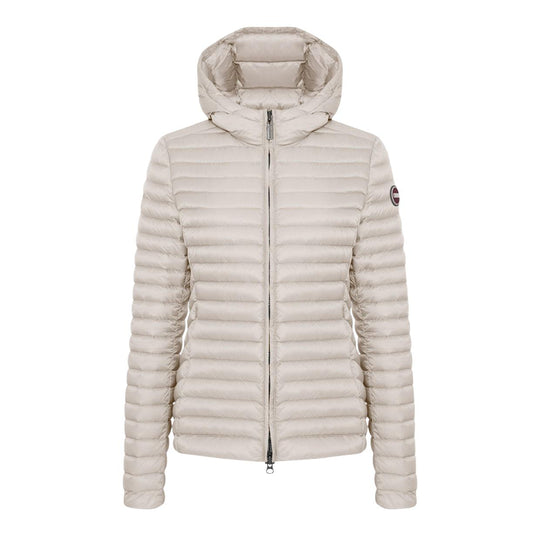 Piumino Donna Colmar Leggero Cappuccio Beige