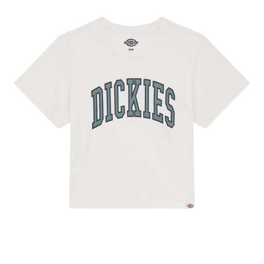T-shirt Donna Dickies S/S Aitkin Bianco Sporco