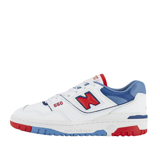 Sneakers Unisex New Balance 550 Weiß / Blau / Rot