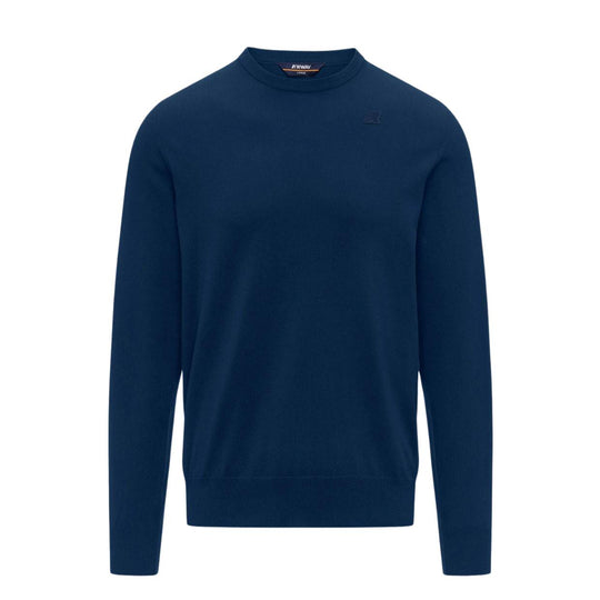 Maglia Uomo K-Way Sebastien Cotton PS Blu Chiaro