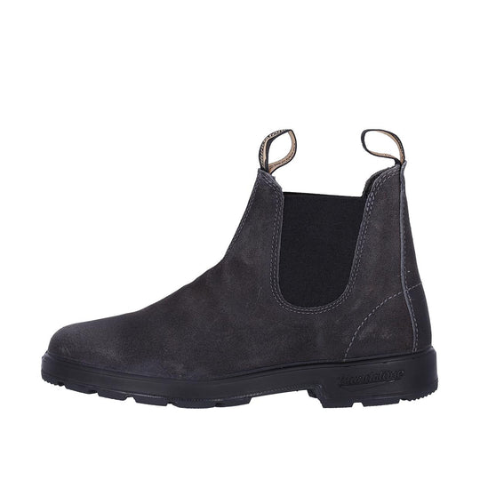 Blundstone Stiefeletten #1910 Wildleder Grau Stahl