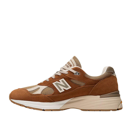 Sneakers Unisex New Balance Made In UK 991v2 Iconic Influences Ruggine/Grigio