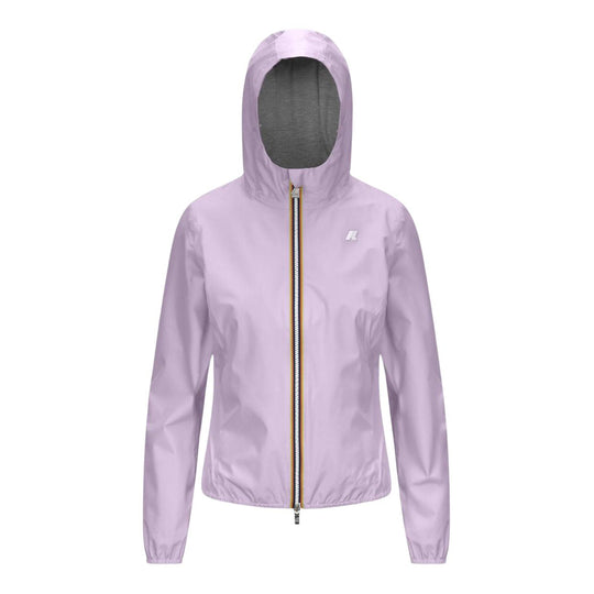 Women's Jacket K-Way Lily Stretch Poly Jersey Lilac